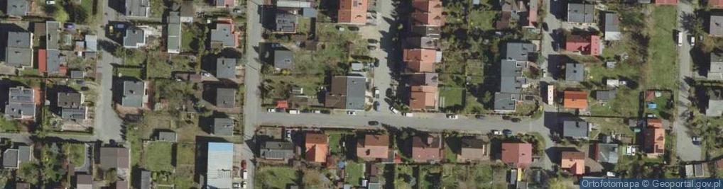 Zdjęcie satelitarne Usługi Szklarskie Szkiełko Aleksander Jabłoński