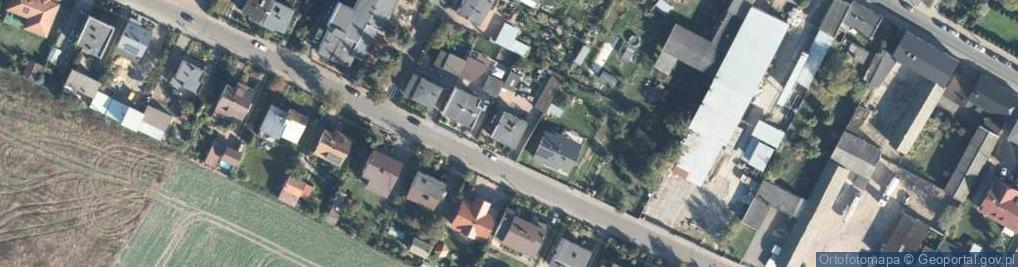 Zdjęcie satelitarne Usługi Tansportowe Lucjan