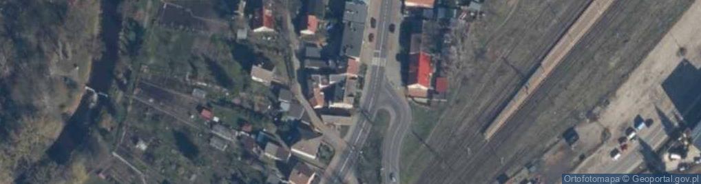 Zdjęcie satelitarne Usługi Tartaczne