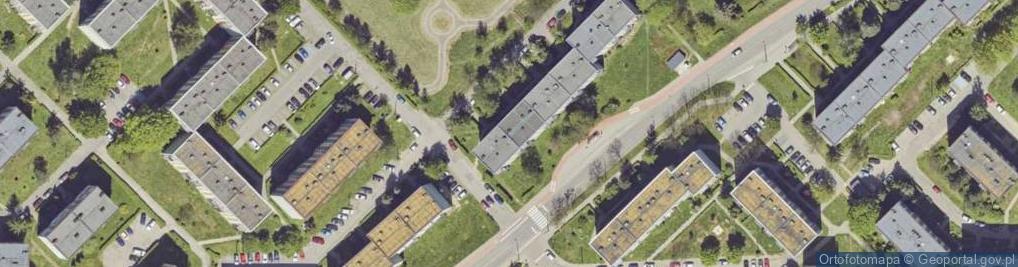 Zdjęcie satelitarne Usługi Taxi