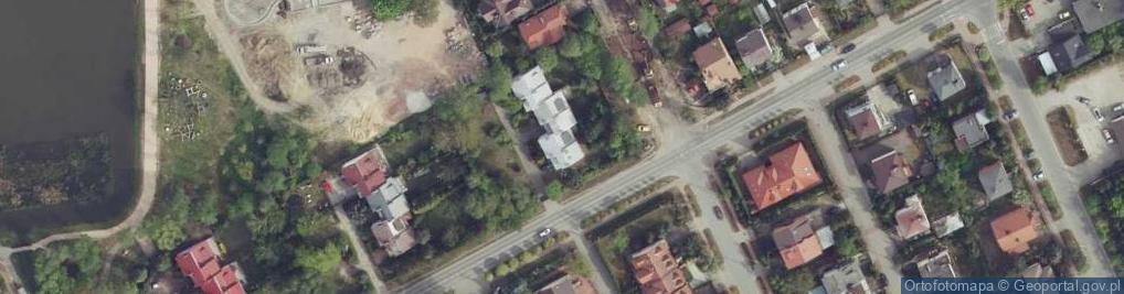 Zdjęcie satelitarne Usługi Techniki Obliczeniowej i Biurowej Wróblewska