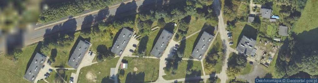 Zdjęcie satelitarne Usługi Transporowo Handlowe