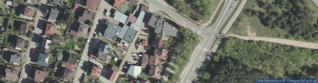 Zdjęcie satelitarne Usługi Transport Handel