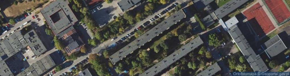 Zdjęcie satelitarne Usługi Transportowe Białystok