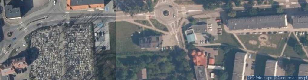Zdjęcie satelitarne Usługi Transportowe Bontrans Damaszke Jarosław Zakrzewski Andrzej