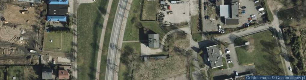 Zdjęcie satelitarne Usługi Transportowe Ciężarowe Handel Art Przemysłowymi Pośrednictwo Handlowe S CH i M Jachlewscy