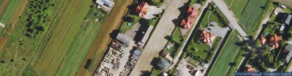 Zdjęcie satelitarne Usługi Transportowe Dariusz Lech Wykoppy i Sprzedaż Materiałów Budowlanych