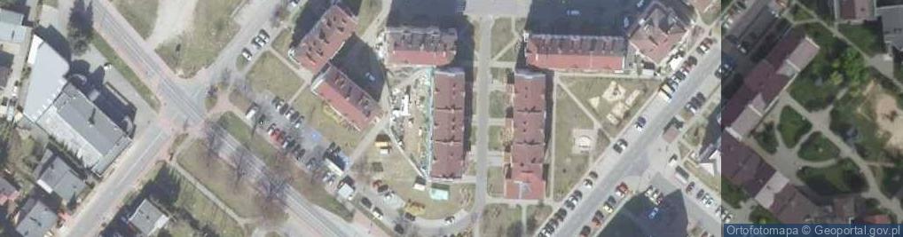 Zdjęcie satelitarne Usługi Transportowe Grodzisk Wielkopolski