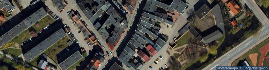 Zdjęcie satelitarne Usługi Transportowe Halina Wojtaś Iwona Wojtaś