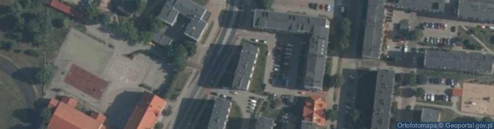 Zdjęcie satelitarne Usługi Transportowe i Handel w Piszu