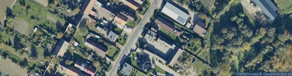 Zdjęcie satelitarne Usługi Transportowe Krajowe Międzynarodowe i Spedycja Bierzyński Krzysztof Bierzyńska Krystyna
