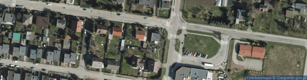 Zdjęcie satelitarne Usługi Transportowe Kuśnierz Bogumiła