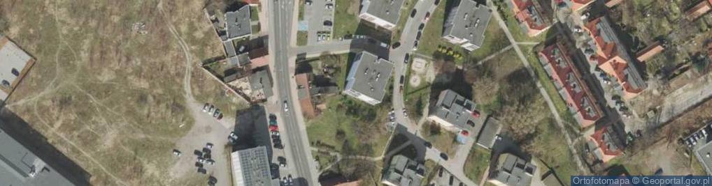 Zdjęcie satelitarne Usługi Transportowe M i A
