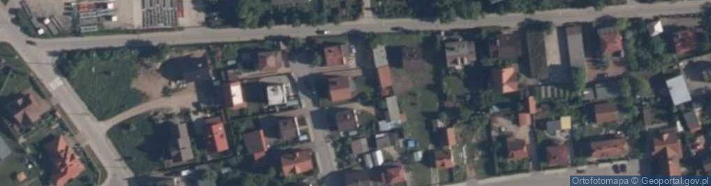 Zdjęcie satelitarne Usługi Transportowe Mat Wik