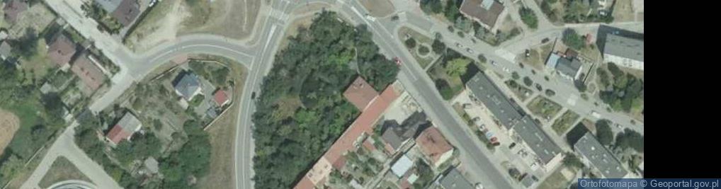 Zdjęcie satelitarne Usługi Transportowe Mika