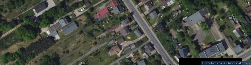 Zdjęcie satelitarne Usługi Transportowe Przewóz Osób Bogdan Ciekot
