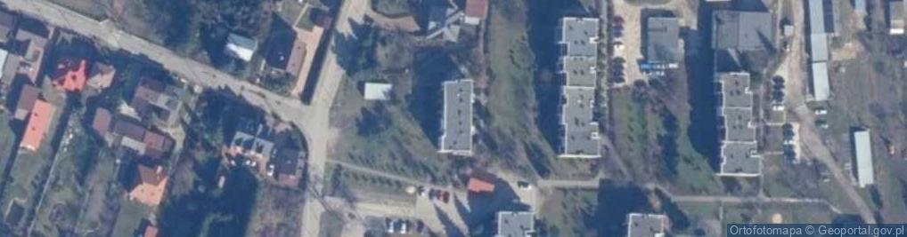 Zdjęcie satelitarne Usługi Transportowe Przewóz Osób w Żelechowie