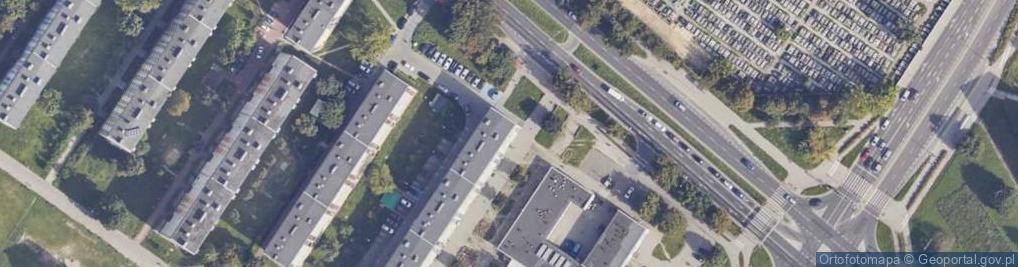 Zdjęcie satelitarne Usługi Transportowe Przewozu Osób Taxi