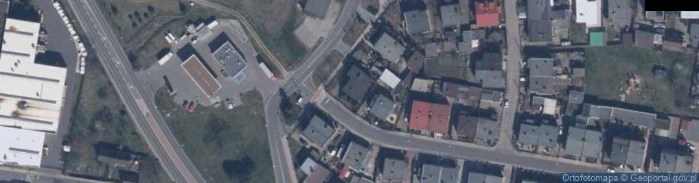 Zdjęcie satelitarne Usługi Transportowe Rawicz