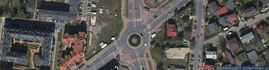 Zdjęcie satelitarne Usługi Transportowe Sam Ciężarowym i Osobowym