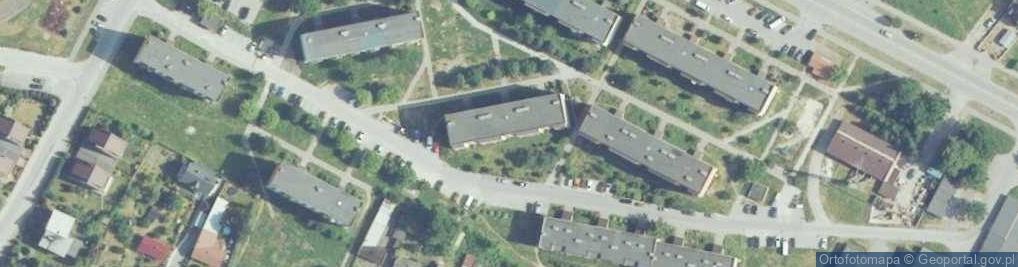 Zdjęcie satelitarne Usługi Transportowe Samochodem Ciężarowym Handel Obwoźny