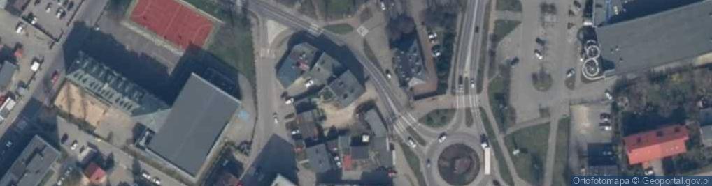 Zdjęcie satelitarne Usługi Transportowe Samochodem Ciężarowym