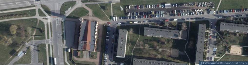 Zdjęcie satelitarne Usługi Transportowe Samochodowe