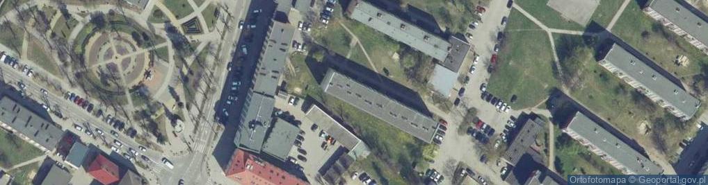 Zdjęcie satelitarne Usługi Transportowe w Bielsku Podlaskim