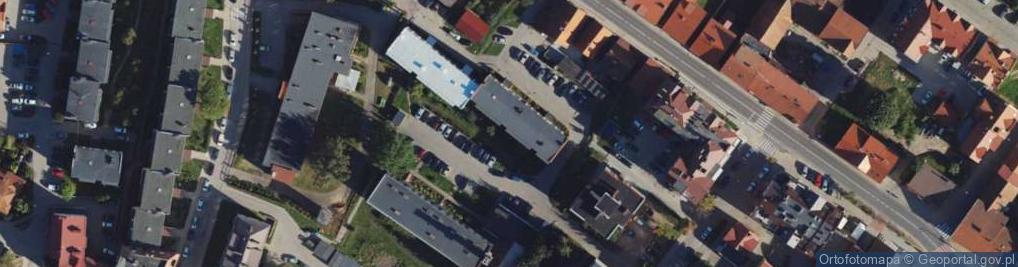 Zdjęcie satelitarne Usługi Transportowe w Olecku