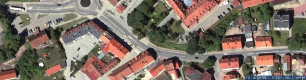 Zdjęcie satelitarne Usługi Transportowe w Rynie