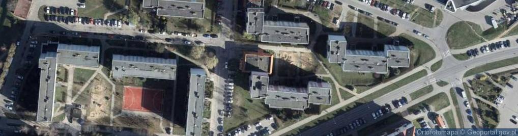 Zdjęcie satelitarne Usługi Transportowe Wynajem Maszyn i Urządzeń Budowlanych