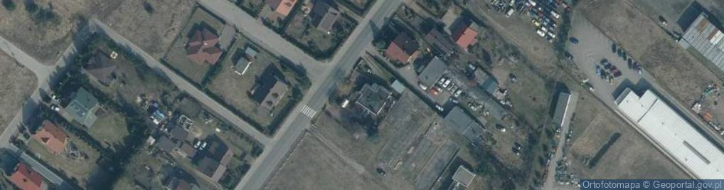Zdjęcie satelitarne Usługi Transportowe Żurawski Andrzej Spławski Grzegorz