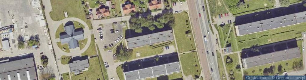 Zdjęcie satelitarne Usługi Transportowe