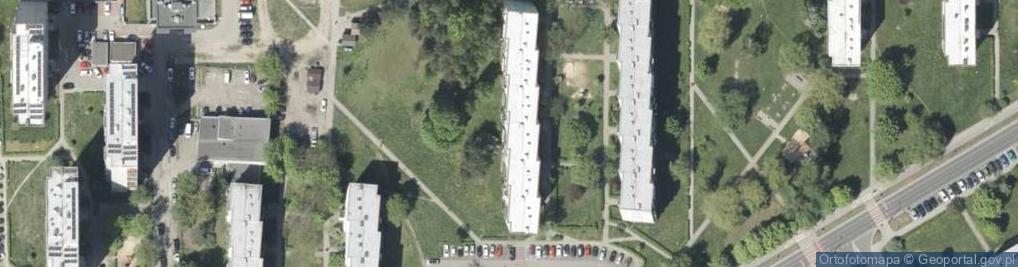 Zdjęcie satelitarne Usługi Transportowe