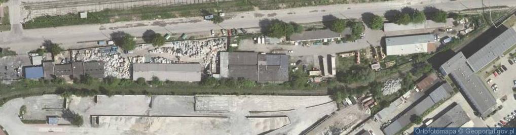 Zdjęcie satelitarne Usługi Transportowo Handlowe CB