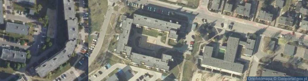 Zdjęcie satelitarne Usługi Transportowo - Handlowe Sylwester Beczak