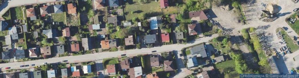 Zdjęcie satelitarne Usługi Transportowo Handlowe