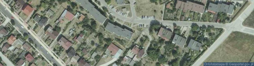 Zdjęcie satelitarne Usługi Transportowo Przewozowe