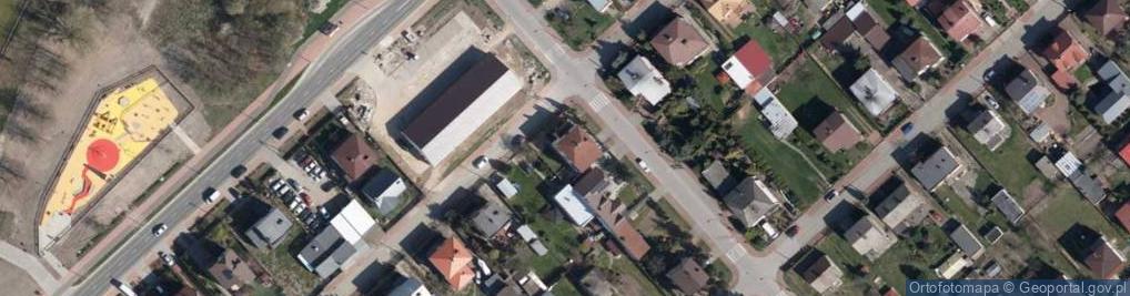 Zdjęcie satelitarne Usługi Transportowo Spedycyjne Krakowiak Albert Dobrzeniecki Robert