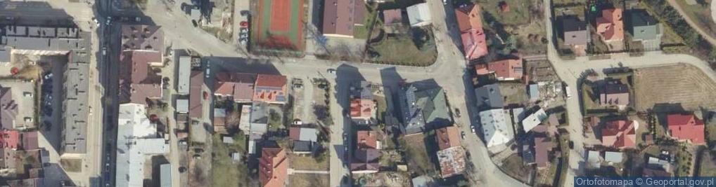 Zdjęcie satelitarne Usługi Transportowo - Sprzętowe Fima Manix Mariusz Brągiel