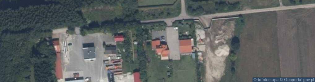 Zdjęcie satelitarne Usługi Transportowo-Sprzętowo-Handlowe Krzysztof Chańko