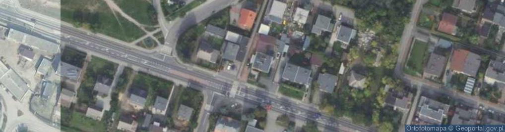 Zdjęcie satelitarne Usługi Trasnportowe