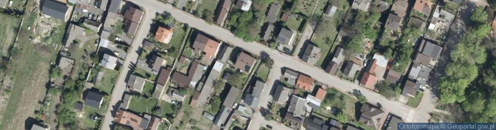 Zdjęcie satelitarne Usługi Ubezp i Innowacyjno Projekt Wdrożeniowe U Uwal Walczuk Marian