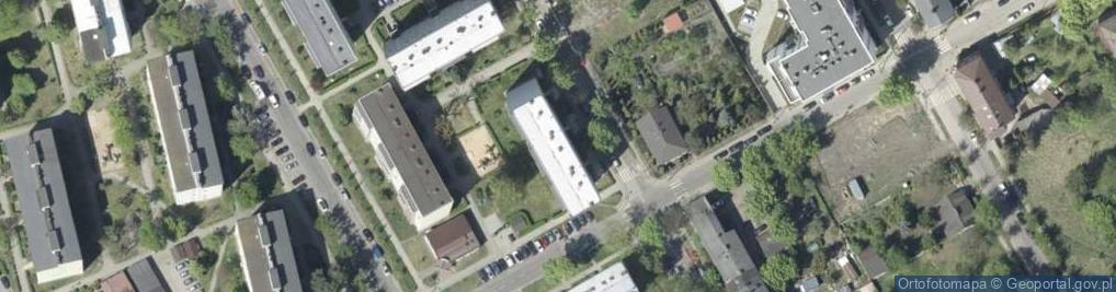 Zdjęcie satelitarne Usługi w Zakr Pośredn Komercyjnego Usługi w Zakr Handlu