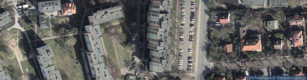 Zdjęcie satelitarne Usługi w Zakresie Kierowania Pojazdami Ciężarowymi Łukasz Michał Słomiński