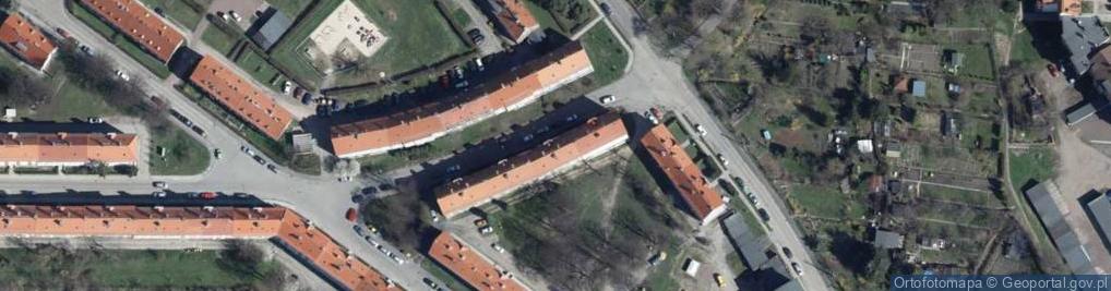 Zdjęcie satelitarne Usługi w Zakresie Pośrednictwa Handlowego Lahutta Piotr
