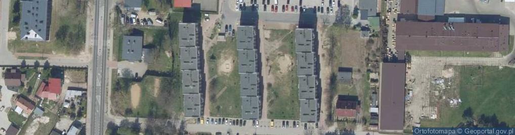 Zdjęcie satelitarne Usługi w Zakresie Produkcji Okien