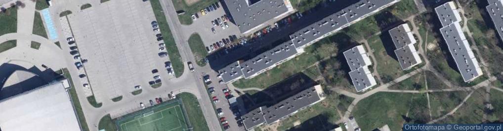 Zdjęcie satelitarne Usługi w Zakresie Sprzątania Klatek Schodowych