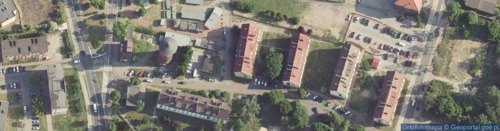 Zdjęcie satelitarne Usługi Wod Kan Gaz C O