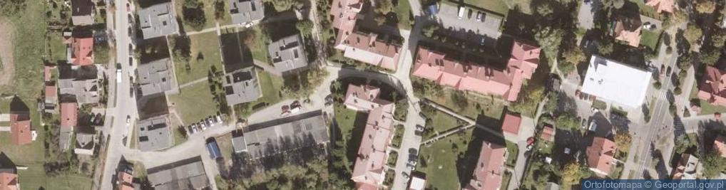Zdjęcie satelitarne Usługi Wodociągowo-Kanalizacyjne Tomasz Lichwa
